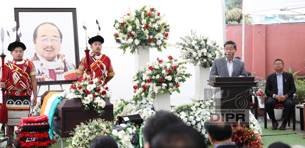 Nagaland accords State Funeral to veteran leader Imkong L Imchen1