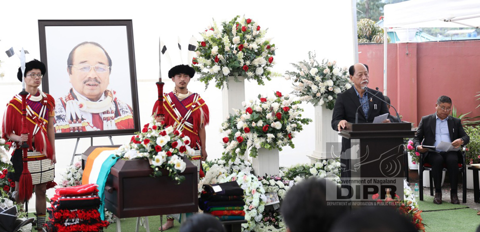 Nagaland accords State Funeral to veteran leader Imkong L Imchen3