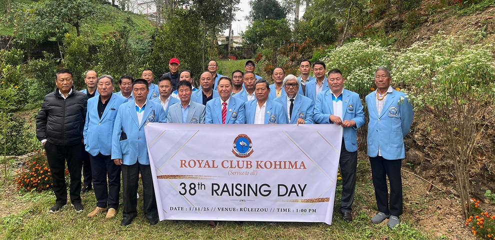 Royal Club Kohima observes 38th Raising Day