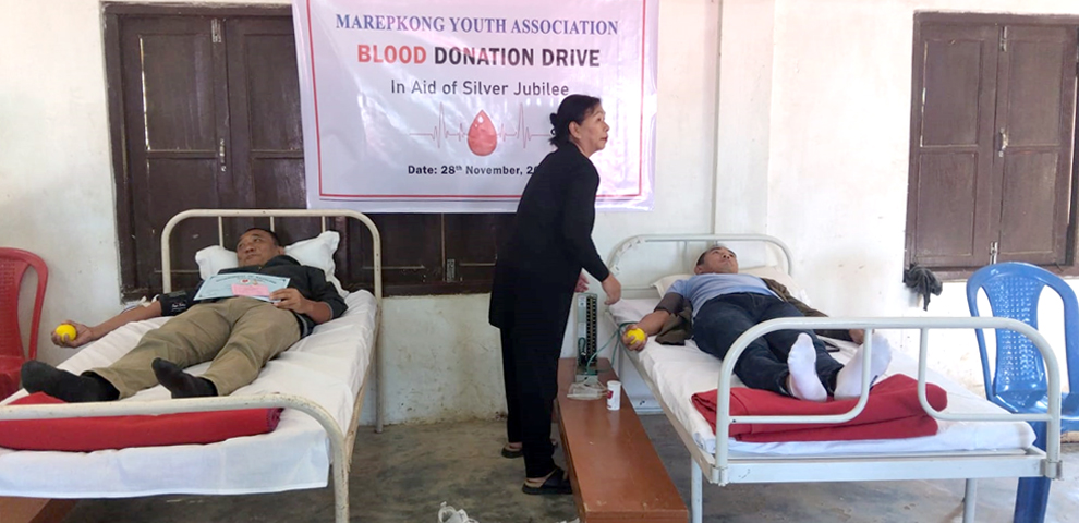 Since 2008, Marepkong Youth Association has been contributing to life-saving blood donation efforts