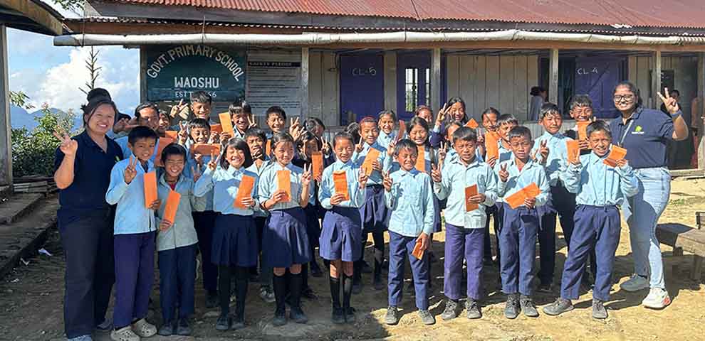 Sunbird Trust completes scholarship drive in Eastern Nagaland