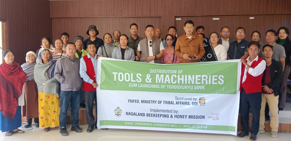 Terogvunyu VDVK gets tools, machinery from NBHM