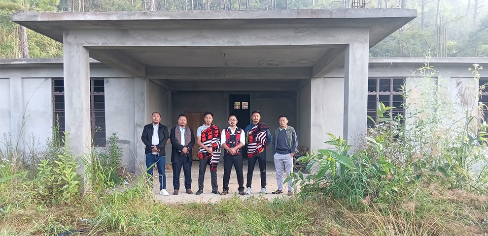 USSC INSPECTED THE CONSTRUCTION OF THE AME OFFICE AT KIPHIRE