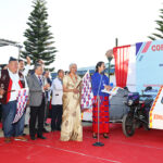 Sitharaman flags off bike ambulances, hands over Rs 84 lakh CSR aid to Kiphire Hospital Union Finance Minister Nirmala Sitharaman undertakes 3-day official visit to Nagaland