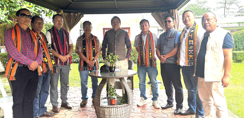 Western Chakhesang Hoho calls on Minister Jacob Zhimomi