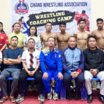 Wrestling coaching camp underway at Tuensang
