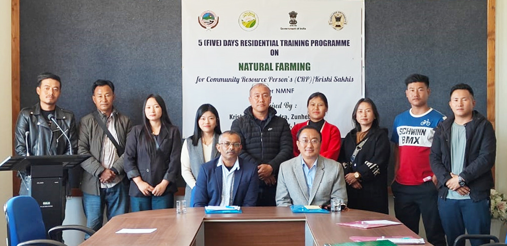 KVK Zunheboto conducts five-day residential training