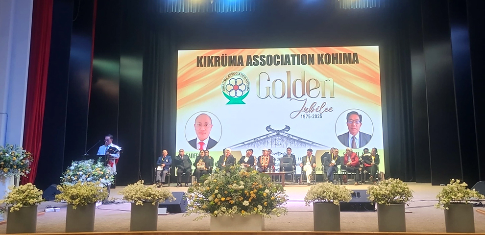 Kikrüma Association Kohima Celebrates Golden Jubilee in Kohima
