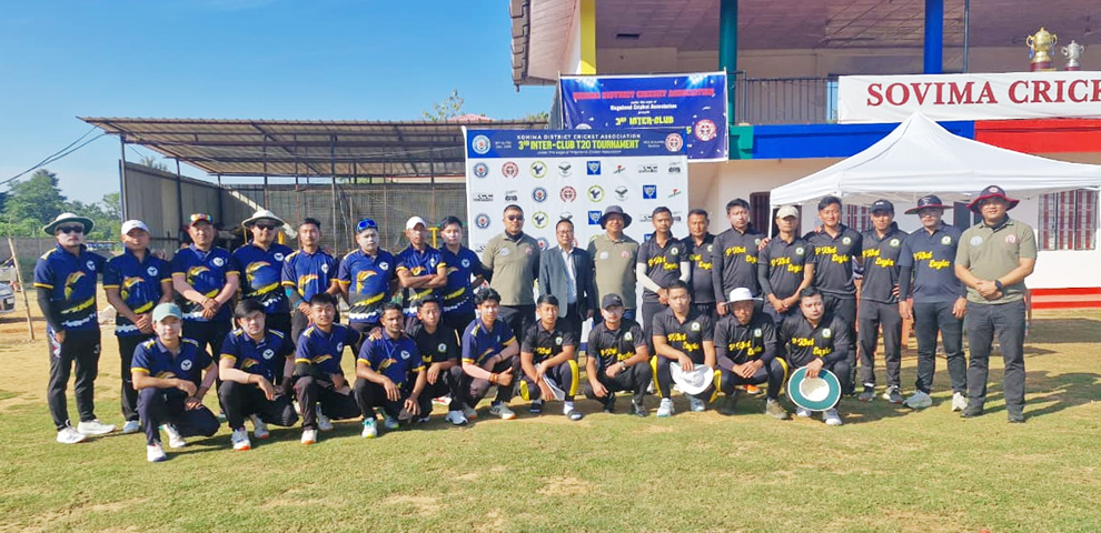 Kohima Inter-Club T20 Tournament 2025 begins at Sovima