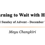 Learning to Wait with Hope 