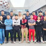 Naga Wrestling Team reaches Ahmedabad for Senior National Championship Naga Wrestling Team