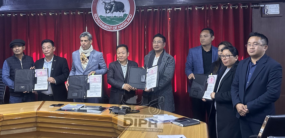 Nagaland signs key MoAs under Rs 574