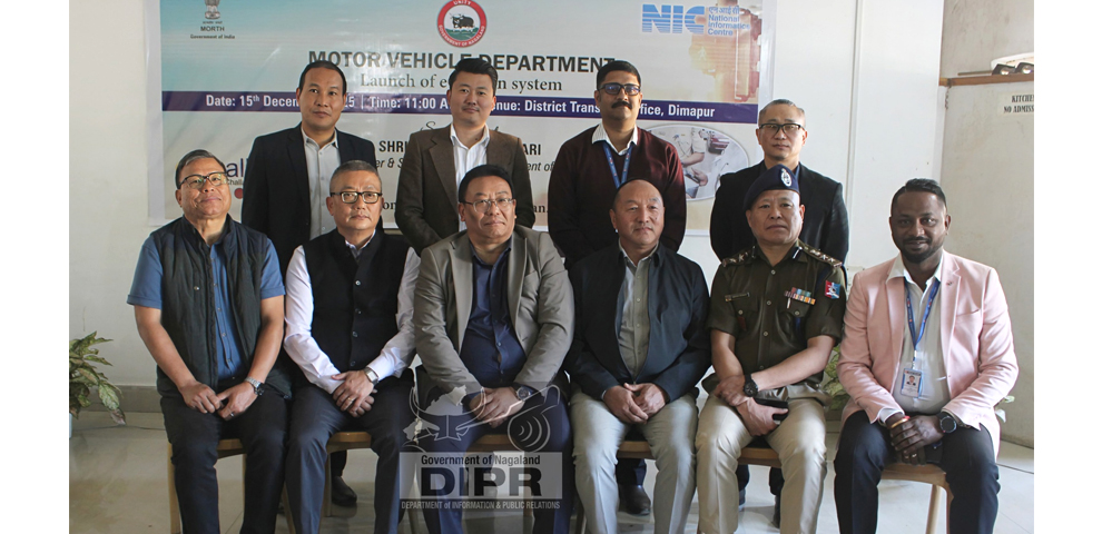 Nagaland takes digital leap in traffic policing with E-Challan launch