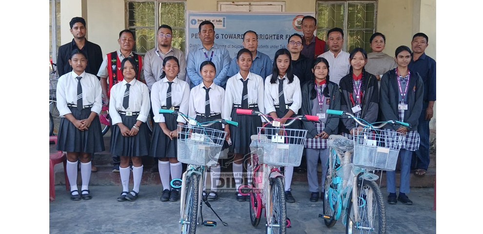 Tuli Sub-Division distributes bicycles under SBI CSR initiative