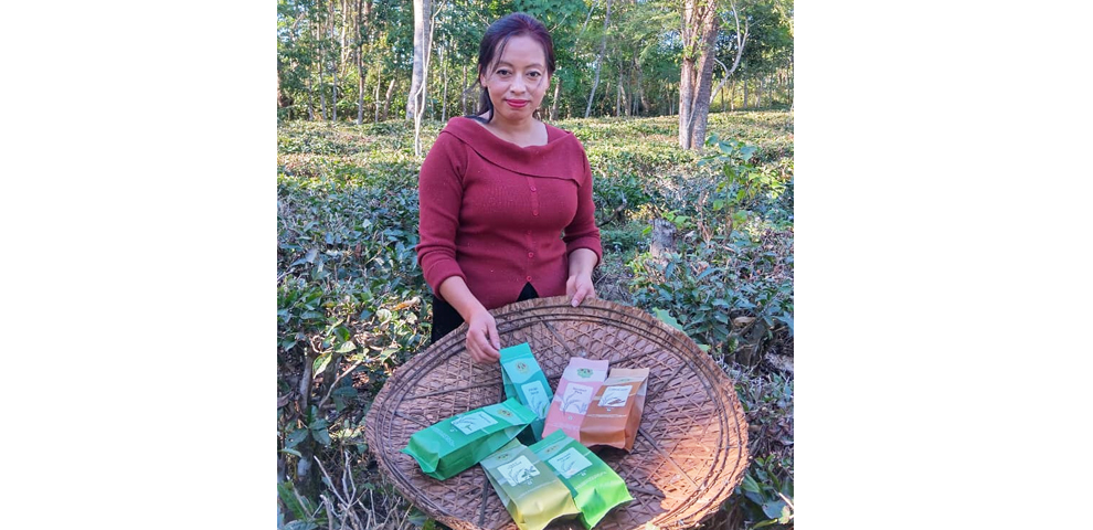 Nagaland Woman builds green tea business with 1