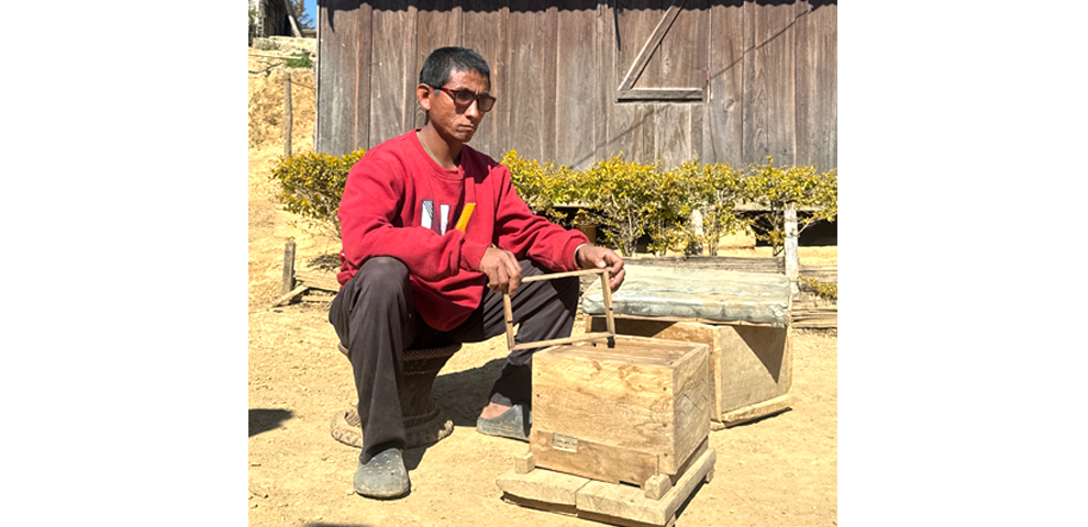 He hears the bees The blind beekeeper who defied the odds in Nagaland