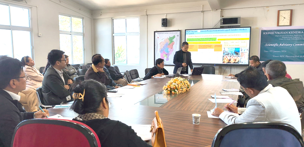 KVK Mokokchung holds Scientific Advisory Committee Meeting 2026