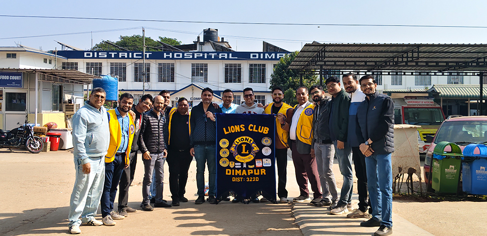 Lions Club of Dimapur observes Hunger Free India Campaign