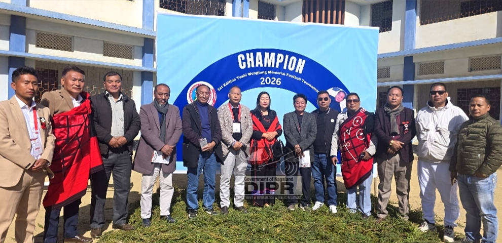 Lt Toshi Wongtong Memorial Football Tournament kicks off at Shamator