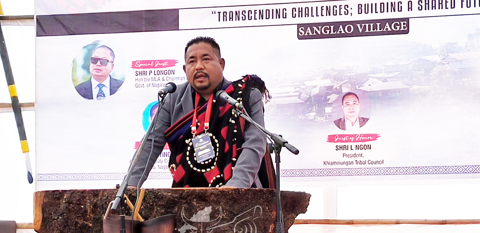 MLA Benei M Lamthiu addresses 63rd General Session of KSU