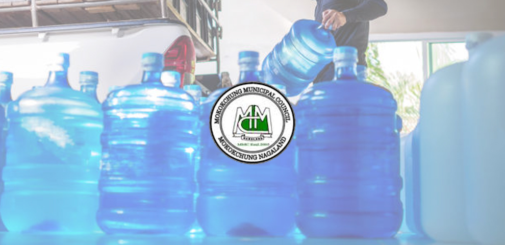 MMC Mokokchung 20-litre bottled drinking water