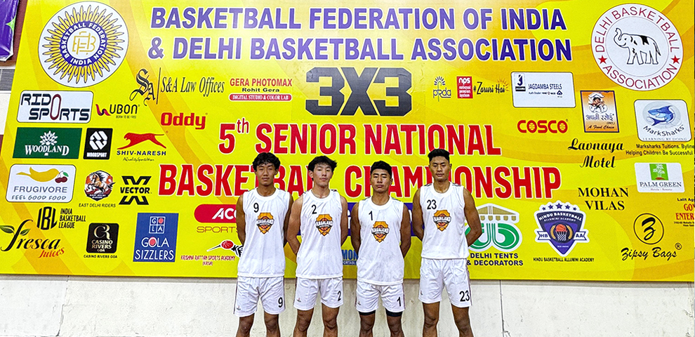 Nagaland makes history at 5th 3x3 National Basketball Championship