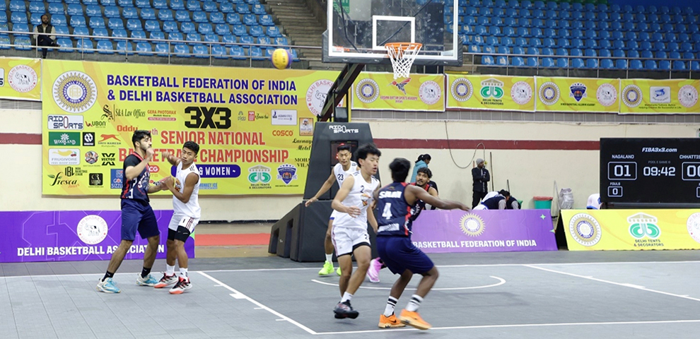 Nagaland makes history at 5th 3x3 National Basketball Championship