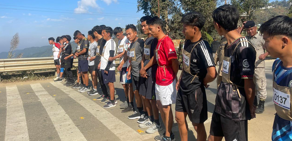 Nagaland police recruitment begins across districts 