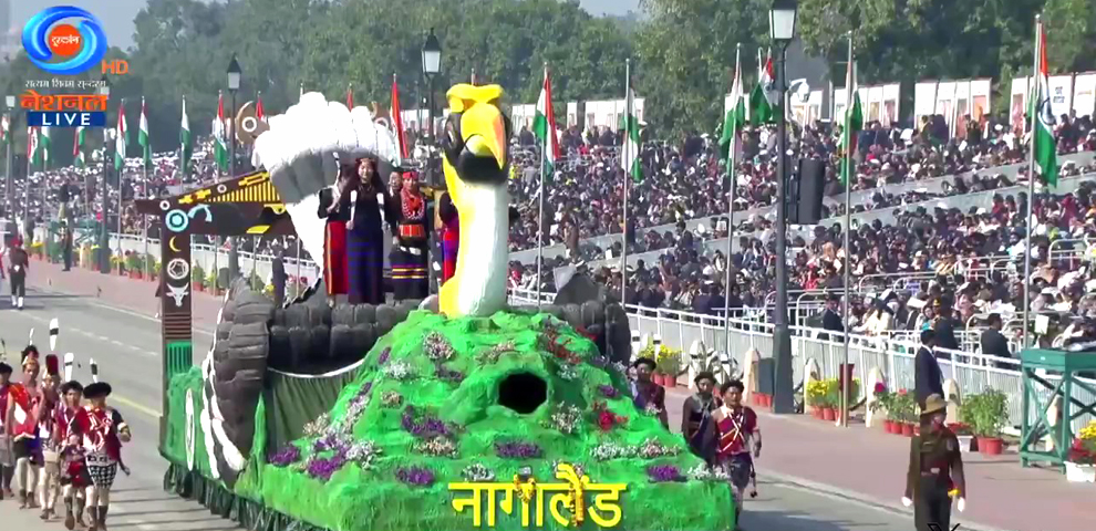 Nagaland’s Hornbill Festival Tableau Featured at Republic Day 2026 Parade