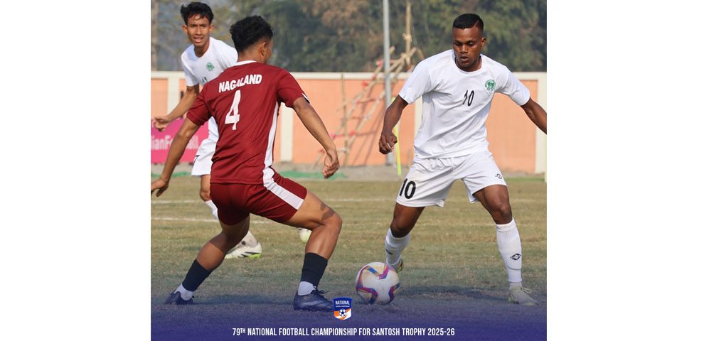 Santosh Trophy 2025-26: Ato Chopi’s late strike earns Nagaland a 3-3 draw against Assam