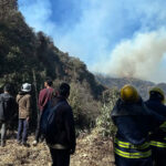 Three-day fire engulfs Dzukou Valley, threatens Manipur Mount Esii Three-day fire engulfs Dzukou Valley, threatens Manipur Mount Esii