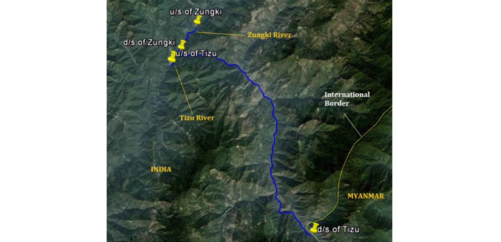 Tizu and Zungki River stretch in Nagaland 