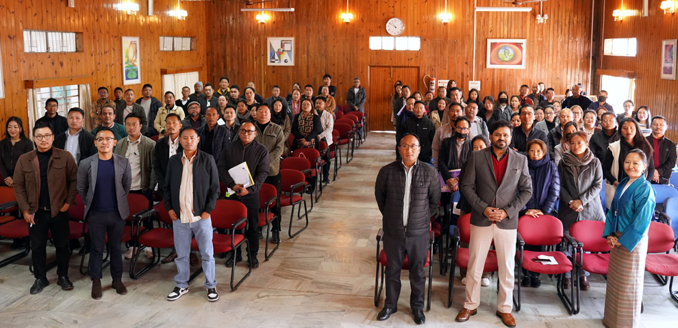 Training on Annual Curriculum and Pedagogical Plan under NECTAR project in progress