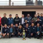 35+ MFL Mokokchung felicitates Inter- District Veteran Football champions