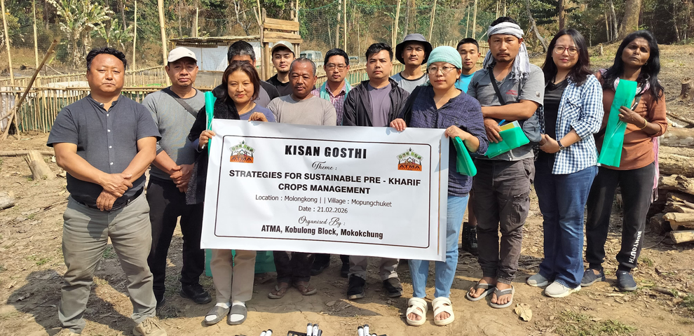 ATMA Kobulong holds Kisan Gosthi on sustainable pre-kharif crop management