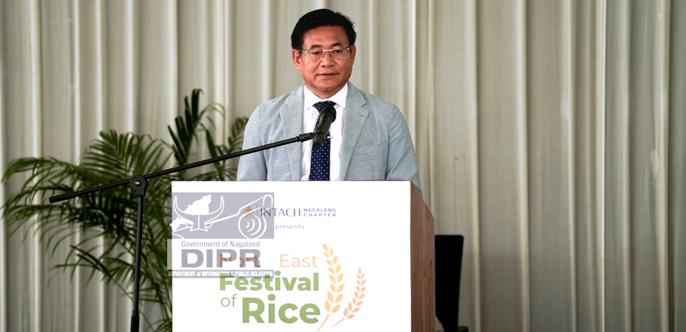 Advisor Mhathung Yanthan inaugurates ‘Grains of Heritage’ Festival, calls for conservation of indigenous rice