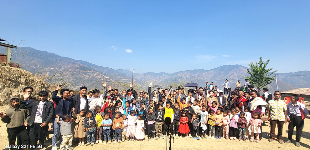 Dr Kevizakie Rio inaugurates GMS Gidemi school building