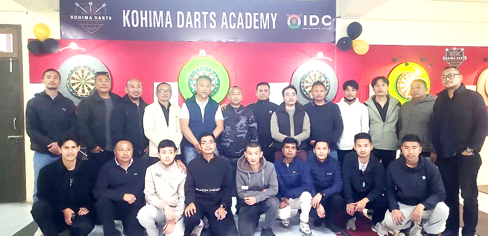 Kohima gets Darts Academy with support from Indian Darts Council