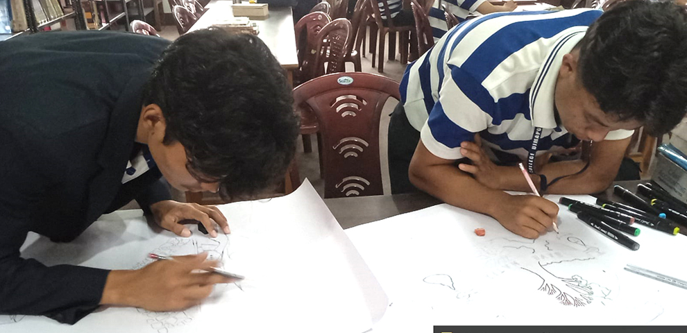 MGM College Eco Club holds Essay and Art Competition on Water Conservation