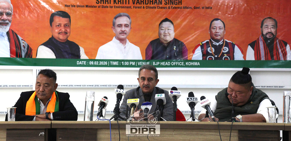 MoS pitches Union Budget vision in Kohima, highlights NE sectors