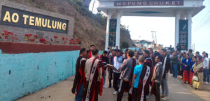 Mopungchuket welcomes home International Kickboxing Gold Medallist Mongsen Longkumer