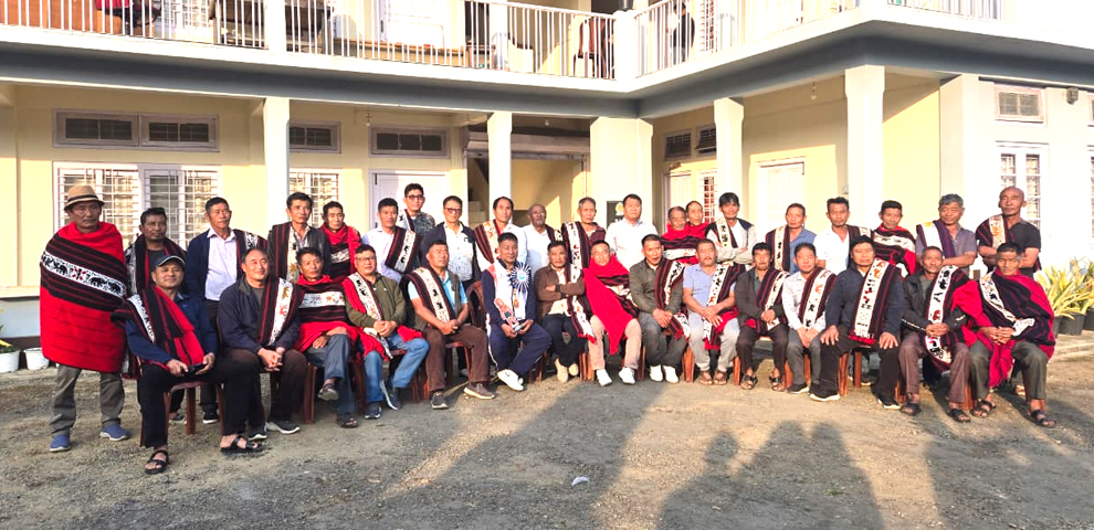 Mopungchuket welcomes home International Kickboxing Gold Medallist Mongsen Longkumer