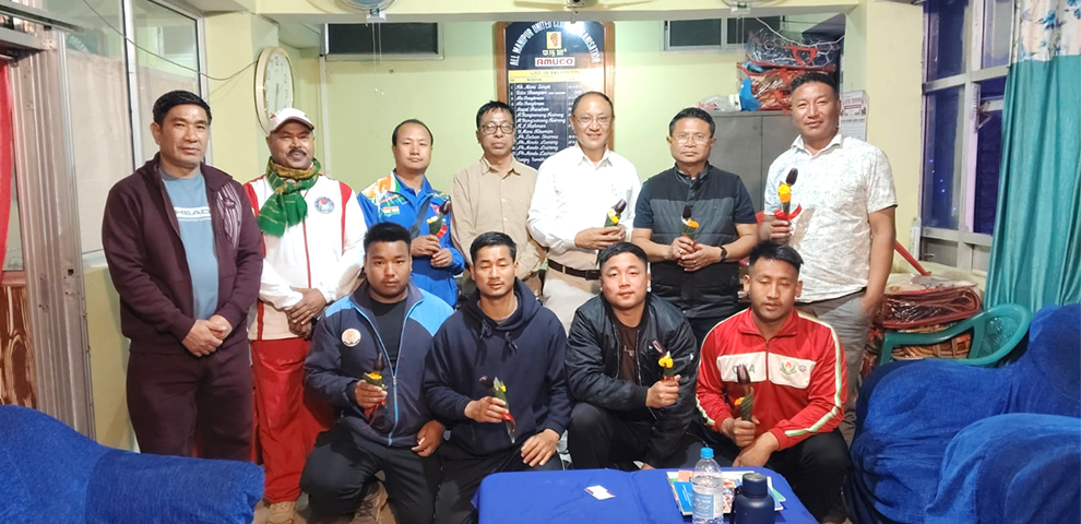 NWA team heads to Imphal for
1st Northeast Indigenous Games