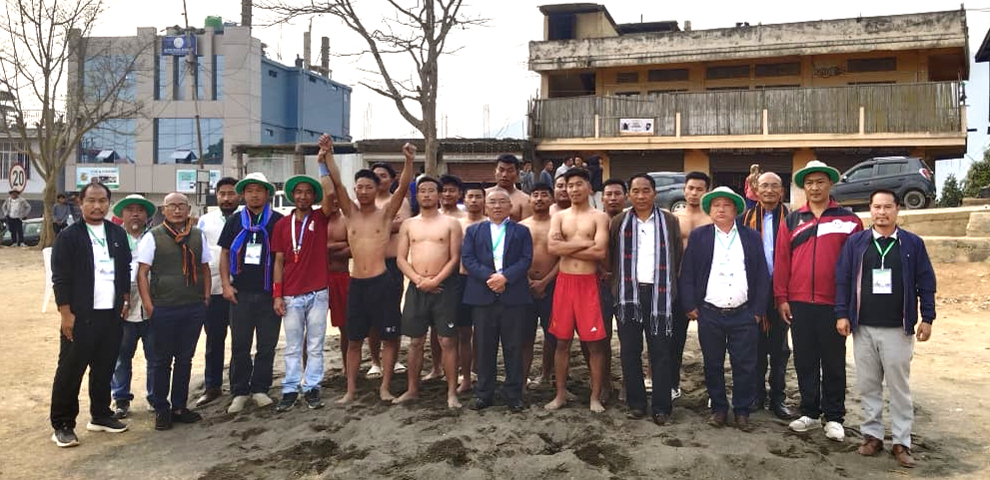 Pochury Wrestling Association holds maiden Championship at Meluri