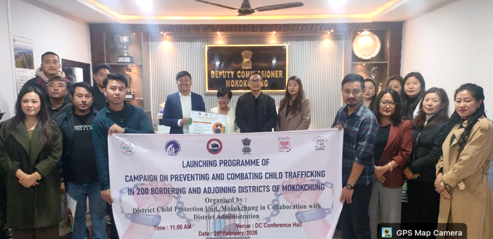 Two-day campaign to combat child trafficking held in Mokokchung Nagaland