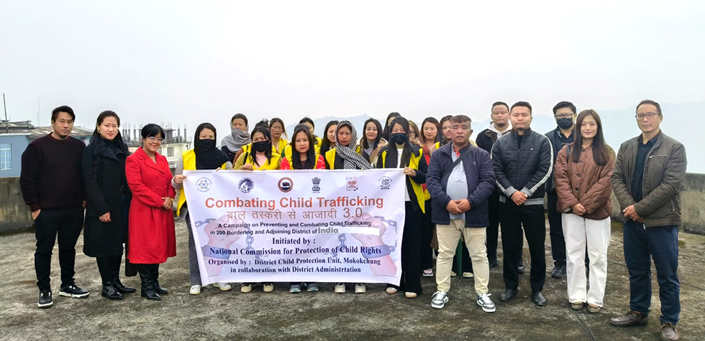 Two-day campaign to combat child trafficking held in Mokokchung