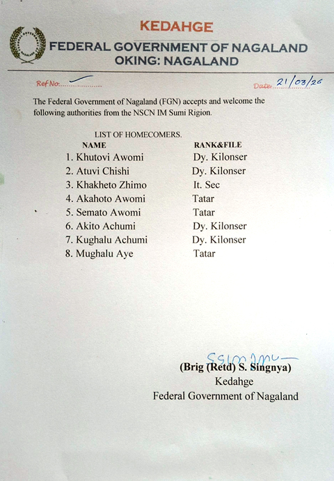 NSCN-IM clarifies on defections, cautions against misuse of organisation name