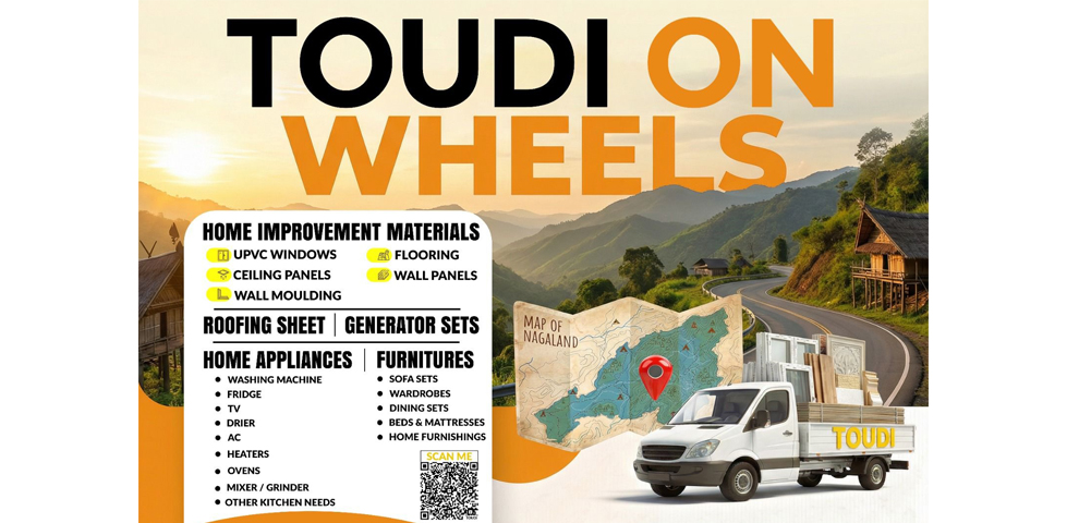 Home shopping made easier Toudi arrives in Mokokchung