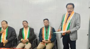 Koridang By-Election: Congress fields T Chalukumba Ao
