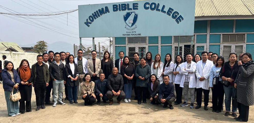 Integrated Wellness Camp held at Kohima Bible College